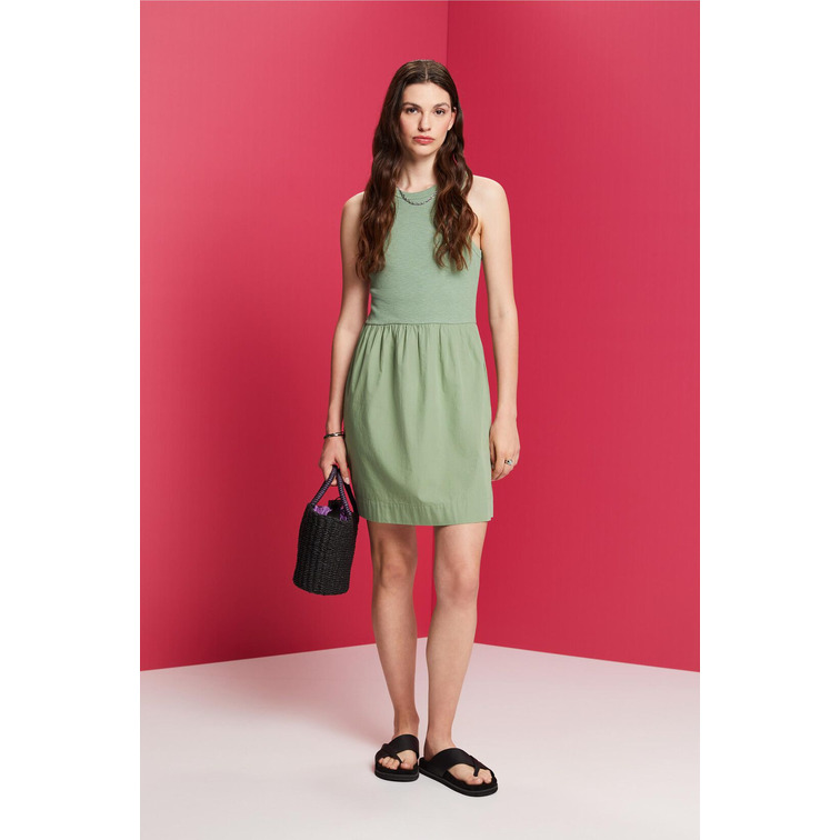 VESTIDO CORTO EN TEJIDO JERSEY MUJER ESPRIT