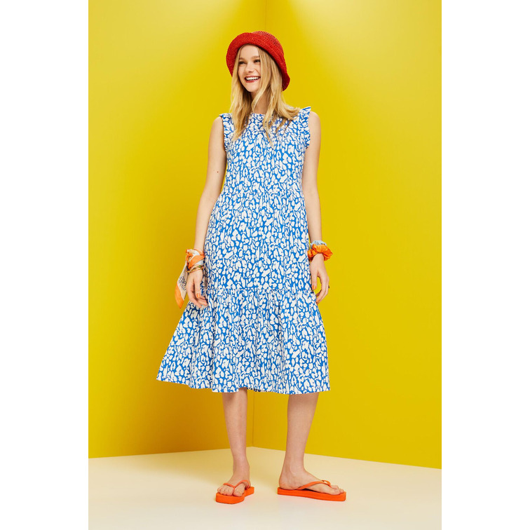 VESTIDO MIDI ESTAMPADO MUJER ESPRIT