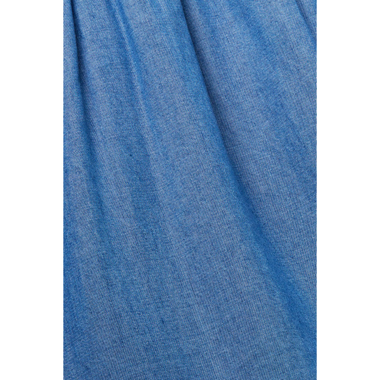 VESTIDO CORTO CON ACABADO VAQUERO MUJER ESPRIT