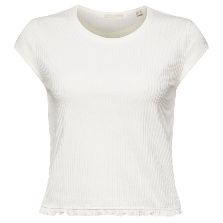 NAF NAF Camiseta Bu00e1sica Manga Corta Para Mujer De Moda