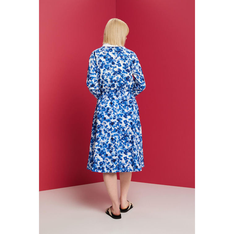 FALDA MIDI ESTAMPADO FLORAL MUJER ESPRIT