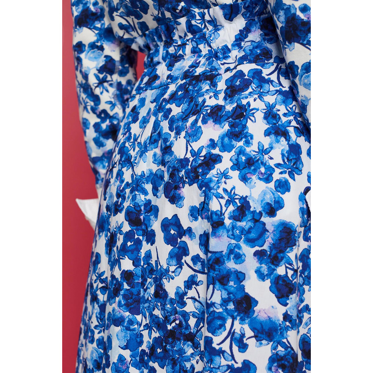 FALDA MIDI ESTAMPADO FLORAL MUJER ESPRIT