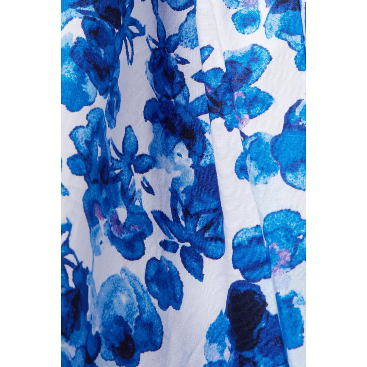 FALDA MIDI ESTAMPADO FLORAL MUJER ESPRIT
