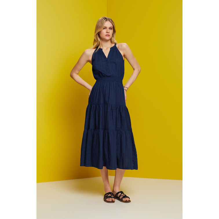 VESTIDO MIDI LISO MUJER ESPRIT