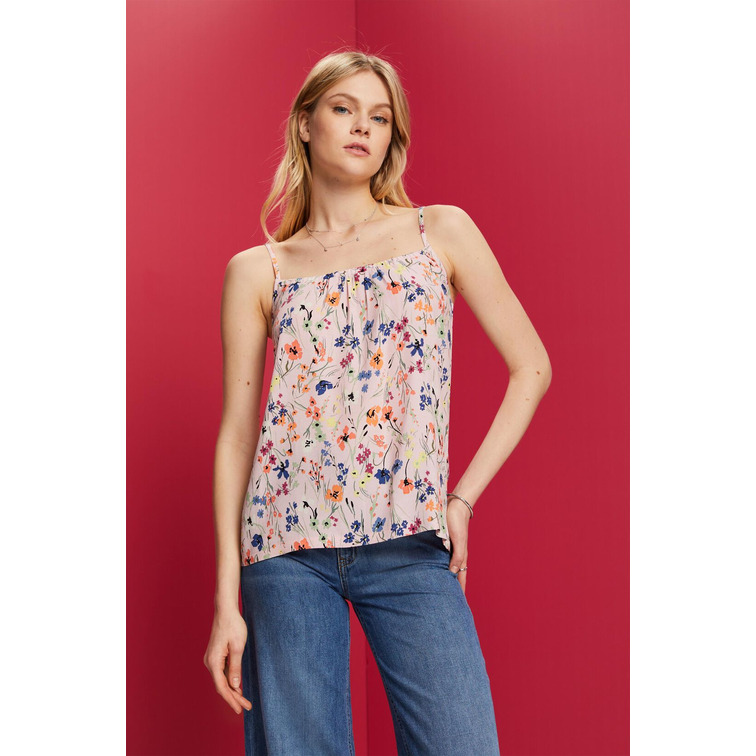 TOP DE TIRANTES CON ESTAMPADO FLORAL MUJER ESPRIT