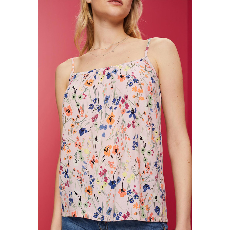 TOP DE TIRANTES CON ESTAMPADO FLORAL MUJER ESPRIT