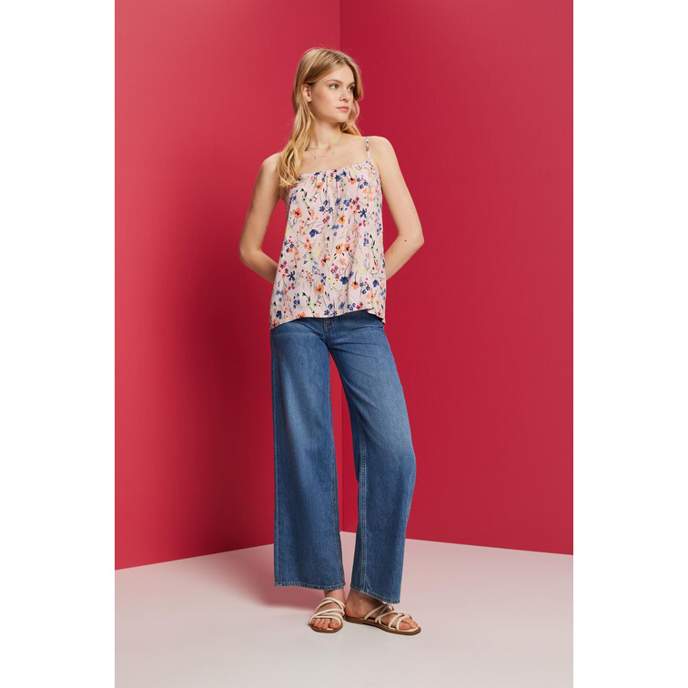 TOP DE TIRANTES CON ESTAMPADO FLORAL MUJER ESPRIT
