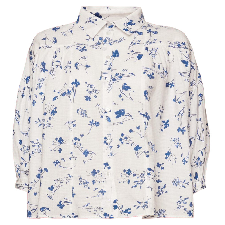 CAMISA OVERSIZE ESTAMPADO FLORAL MUJER ESPRIT