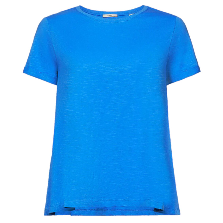 CAMISETA BÁSICA CON CUELLO REDONDO MUJER ESPRIT