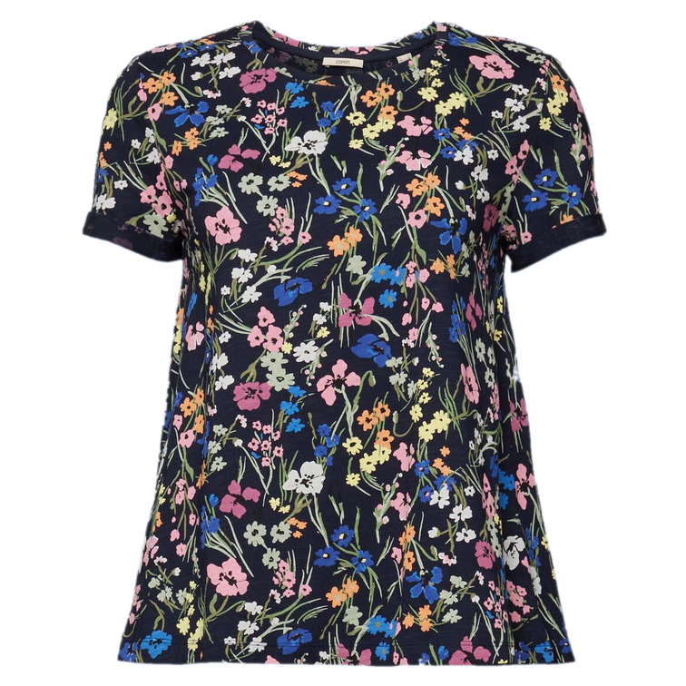 CAMISETA CON ESTAMPADO FLORAL MUJER ESPRIT