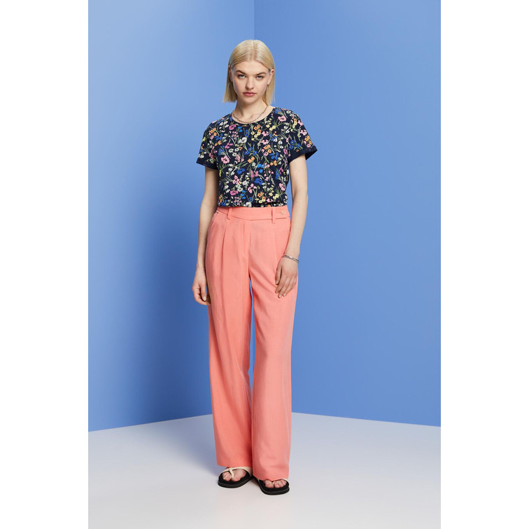 CAMISETA CON ESTAMPADO FLORAL MUJER ESPRIT