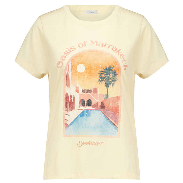 CAMISETA MUJER DEELUXE ESTAMPADO MARRAKECH