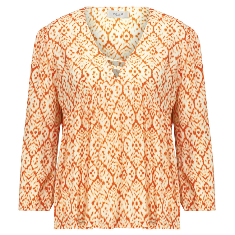 BLUSA MUJER DEELUXE ESTAMPADO ETNICO