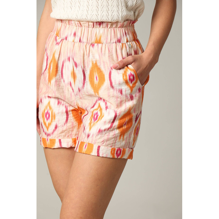 PANTALÓN CORTO MUJER DEELUXE ESTAMPADO ETNICO
