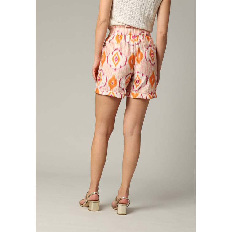 PANTALÓN CORTO MUJER DEELUXE ESTAMPADO ETNICO