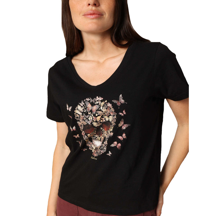 CAMISETA MUJER  DEELUX BESKULL TS W