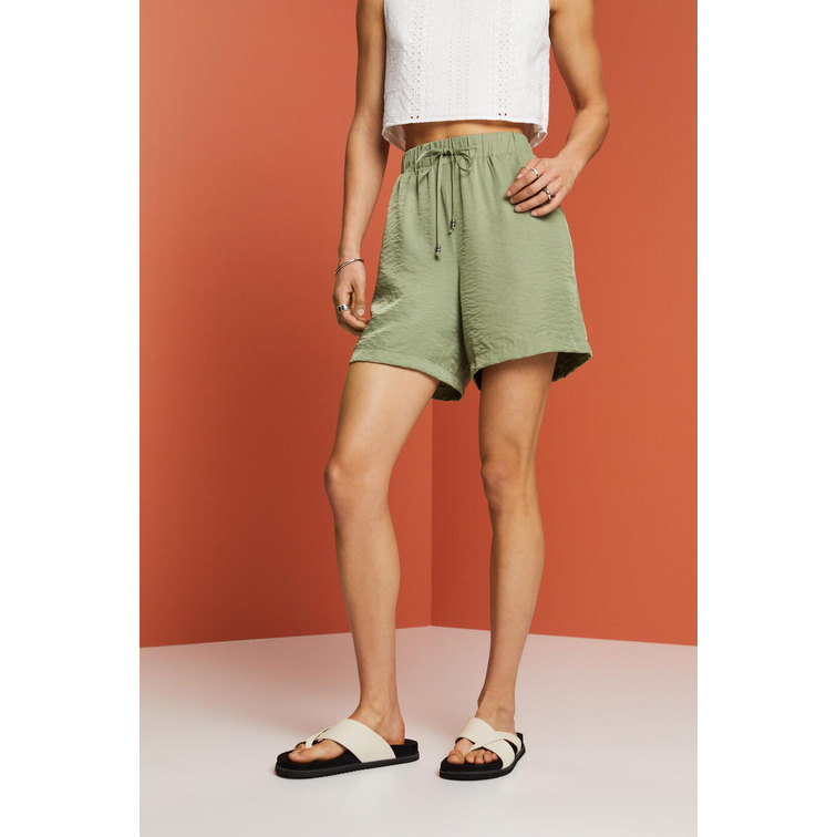 PANTALÓN CORTO SATINADO MUJER ESPRIT