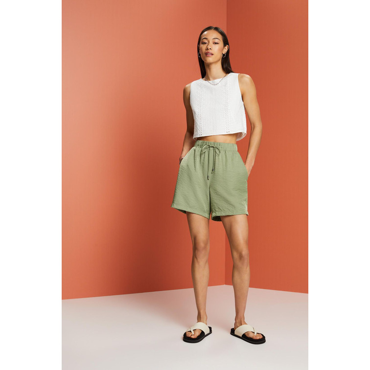 PANTALÓN CORTO SATINADO MUJER ESPRIT