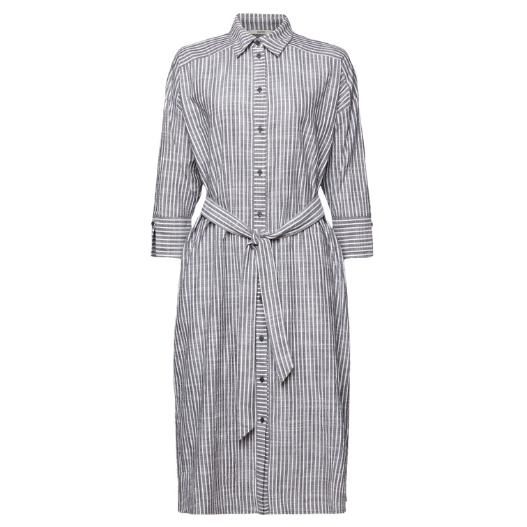 VESTIDO CAMISERO A RAYAS MUJER ESPRIT