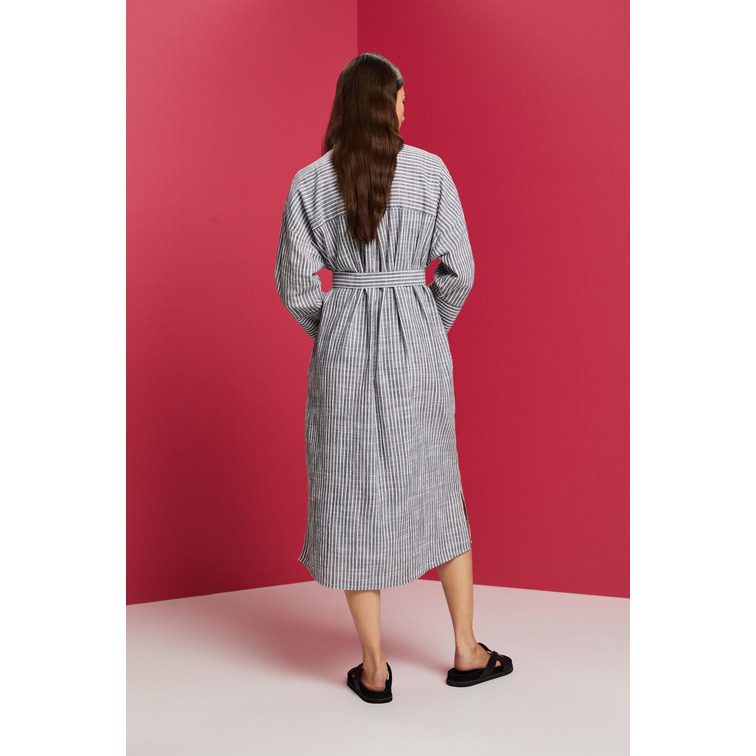 VESTIDO CAMISERO A RAYAS MUJER ESPRIT