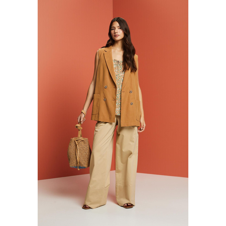 BLUSA ESTAMPADA DE TIRANTES MUJER ESPRIT