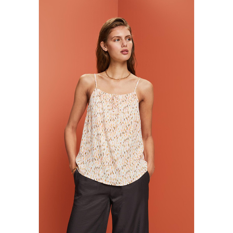 BLUSA ESTAMPADA DE TIRANTES MUJER ESPRIT