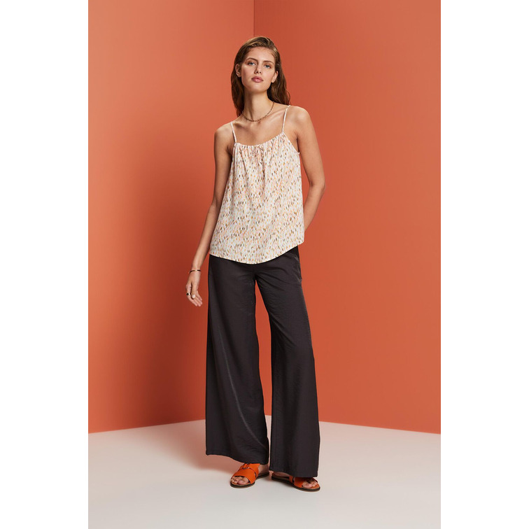 BLUSA ESTAMPADA DE TIRANTES MUJER ESPRIT