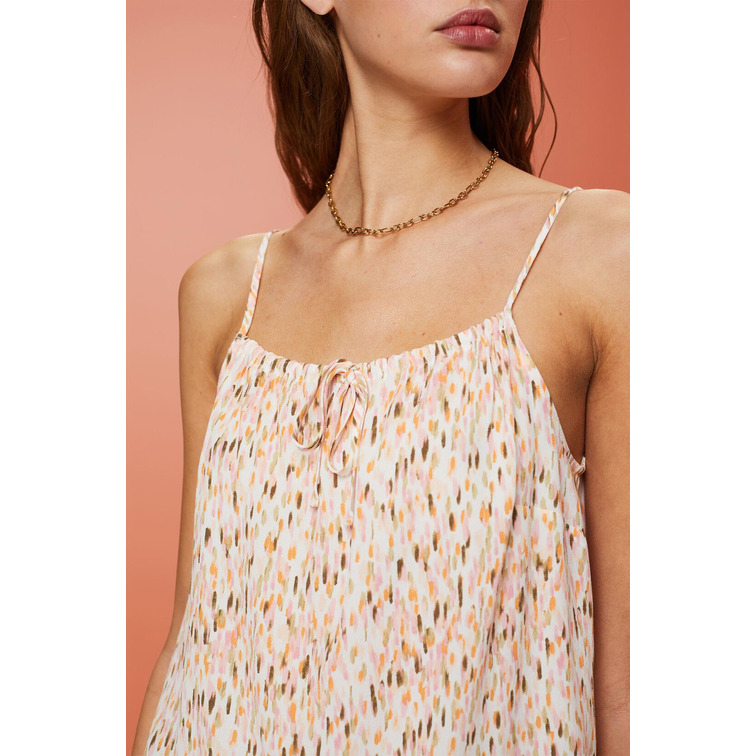 BLUSA ESTAMPADA DE TIRANTES MUJER ESPRIT