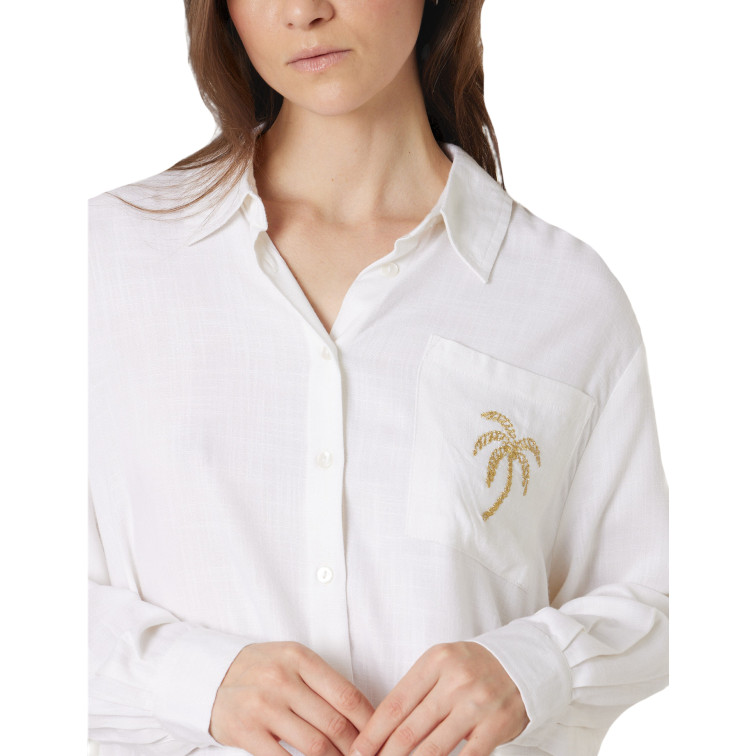CAMISA MUJER  DEELUX PALMITA SH W M+
