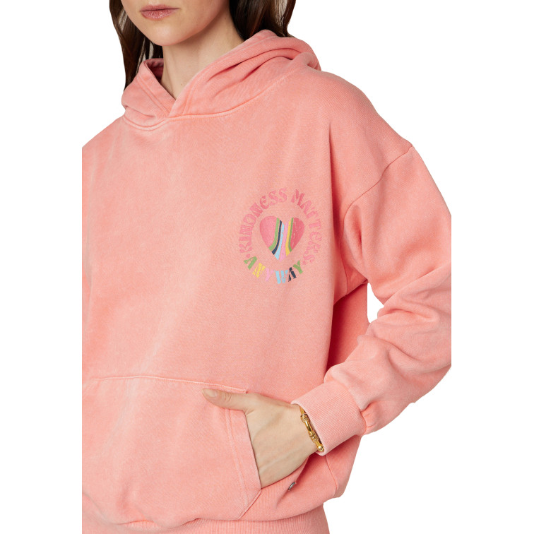 SUDADERA MUJER  DEELUX ORENA FL W M+