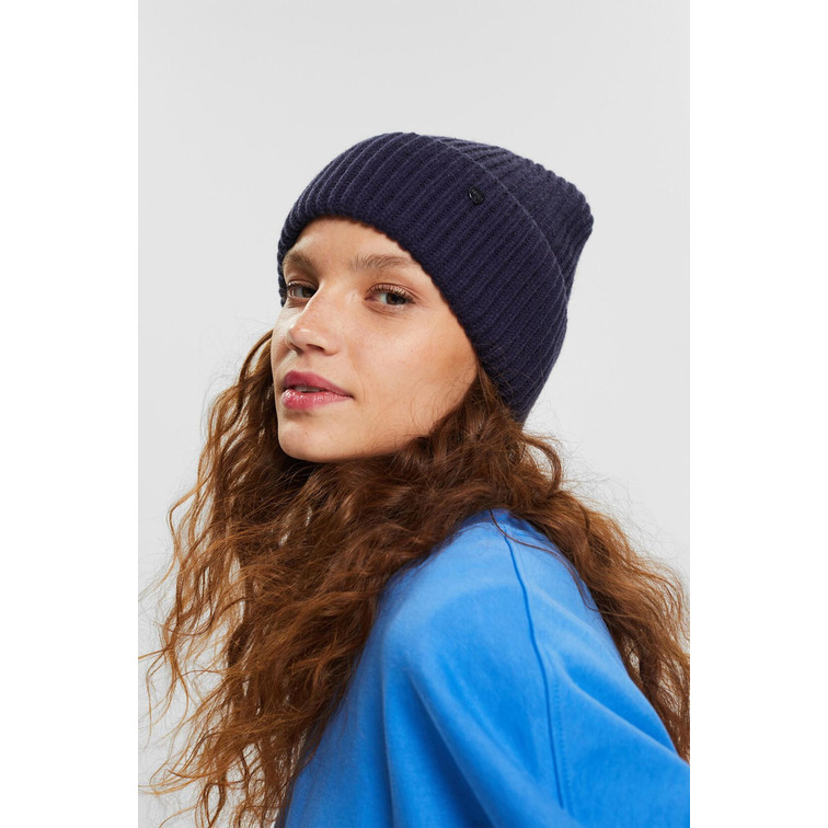 GORRO LISO EN MEZCLA DE LANA MUJER ESPRIT
