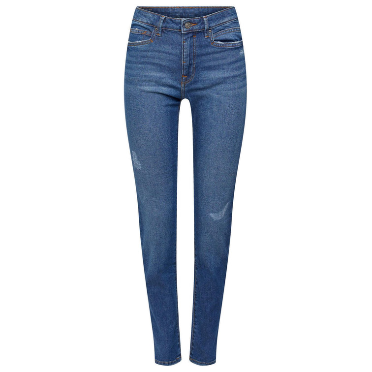 VAQUERO SLIM CON EFECTOS ROTOS MUJER ESPRIT
