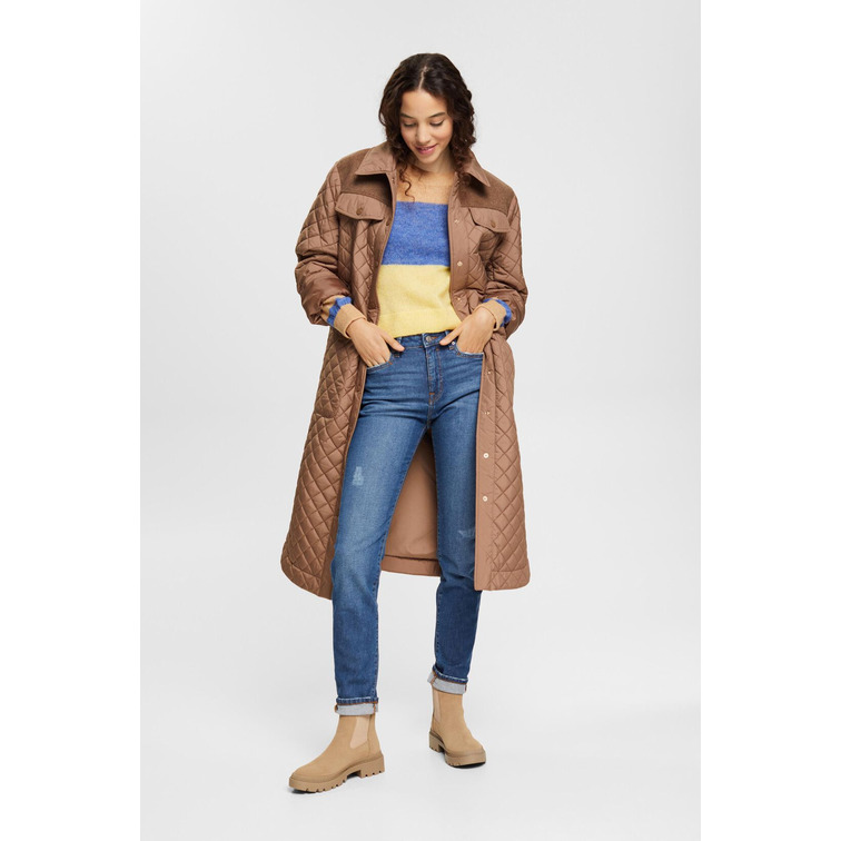 VAQUERO SLIM CON EFECTOS ROTOS MUJER ESPRIT