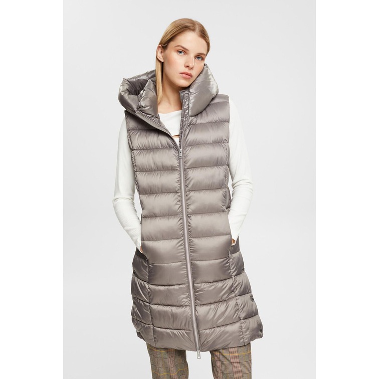 CHALECO LARGO ACOLCHADO CON THINSULATE MUJER ESPRIT