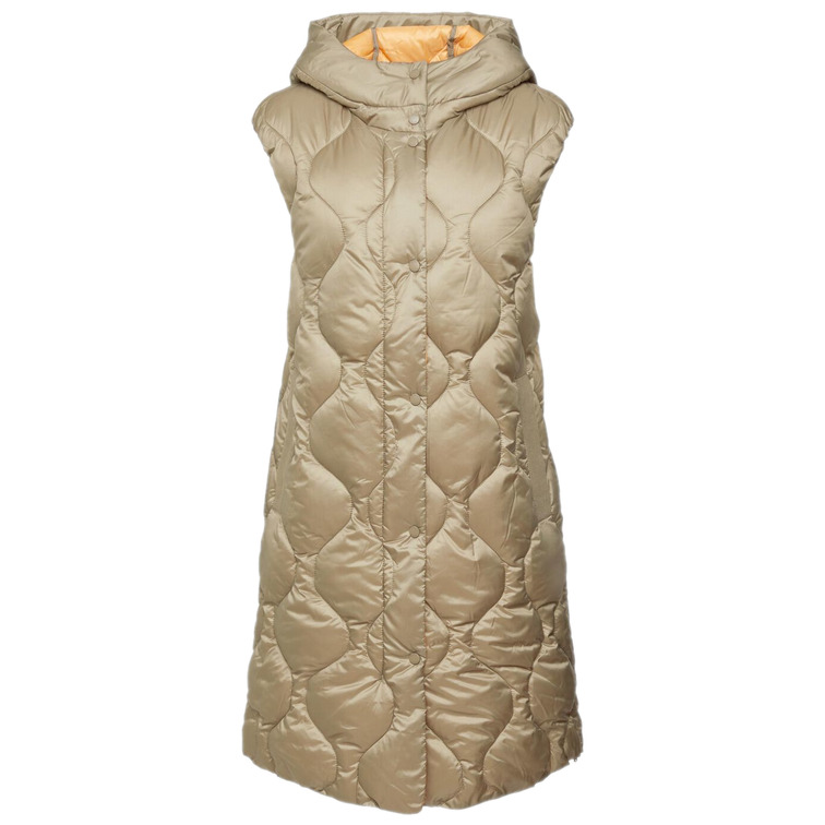 CHALECO LARGO ACOLCHADO MUJER ESPRIT