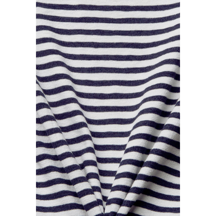 CAMISETA ESTAMPADA A RAYAS MUJER ESPRIT