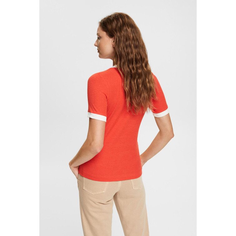 CAMISETA ESTILO VINTAGE MUJER ESPRIT