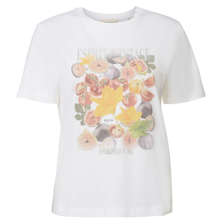 CAMISETA ESTAMPADO FRUTAS MUJER ESPRIT