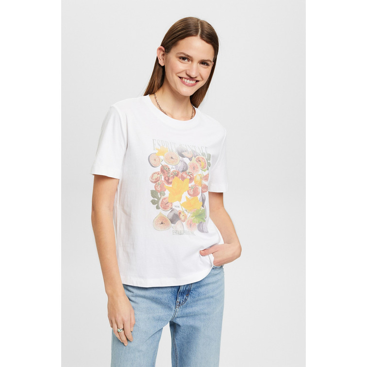 CAMISETA ESTAMPADO FRUTAS MUJER ESPRIT