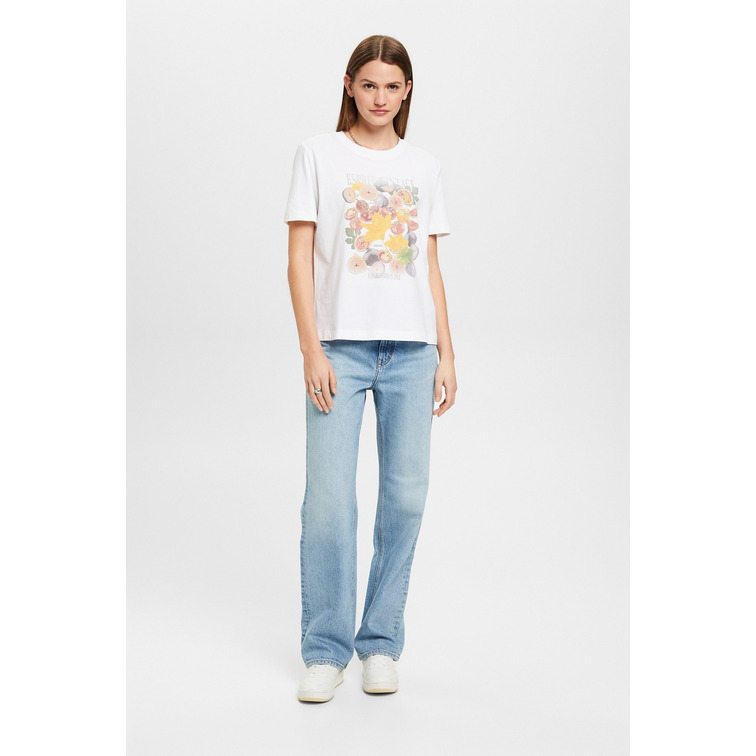 CAMISETA ESTAMPADO FRUTAS MUJER ESPRIT