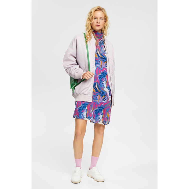 VESTIDO DE GASA CON ESTAMPADO MUJER ESPRIT
