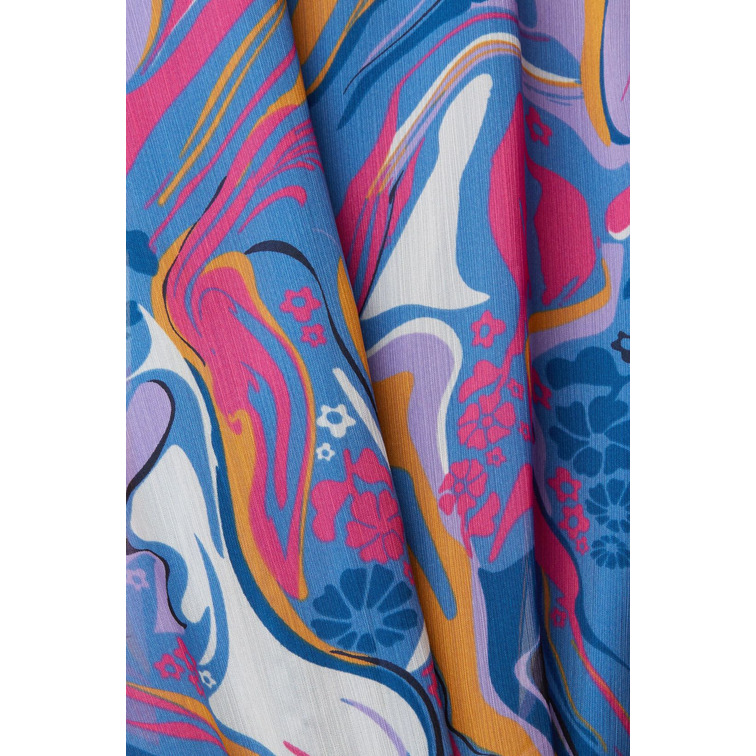 VESTIDO DE GASA CON ESTAMPADO MUJER ESPRIT
