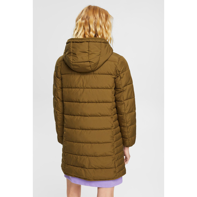 ABRIGO ACOLCHADO CON CAPUCHA AJUSTABLE MUJER ESPRIT