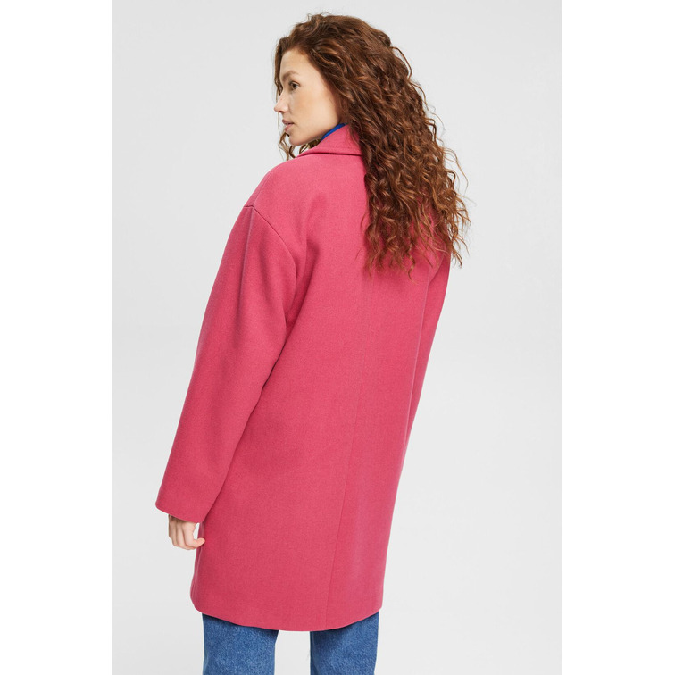 ABRIGO EN MEZCLA DE LANA MUJER ESPRIT