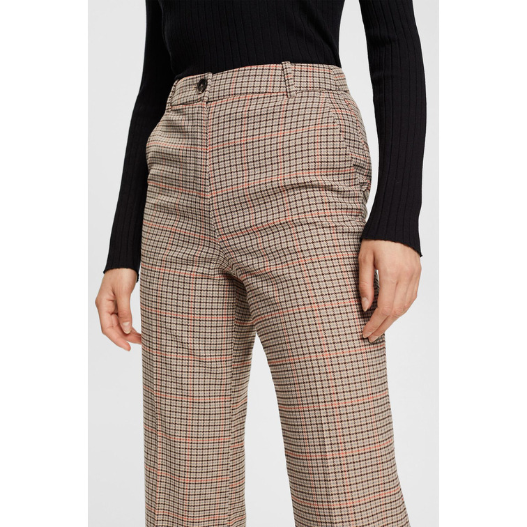 PANTALÓN A CUADROS MUJER ESPRIT
