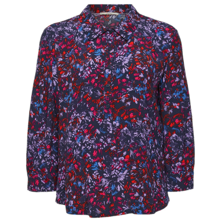 BLUSA CON ESTAMPADO FLORAL MUJER ESPRIT