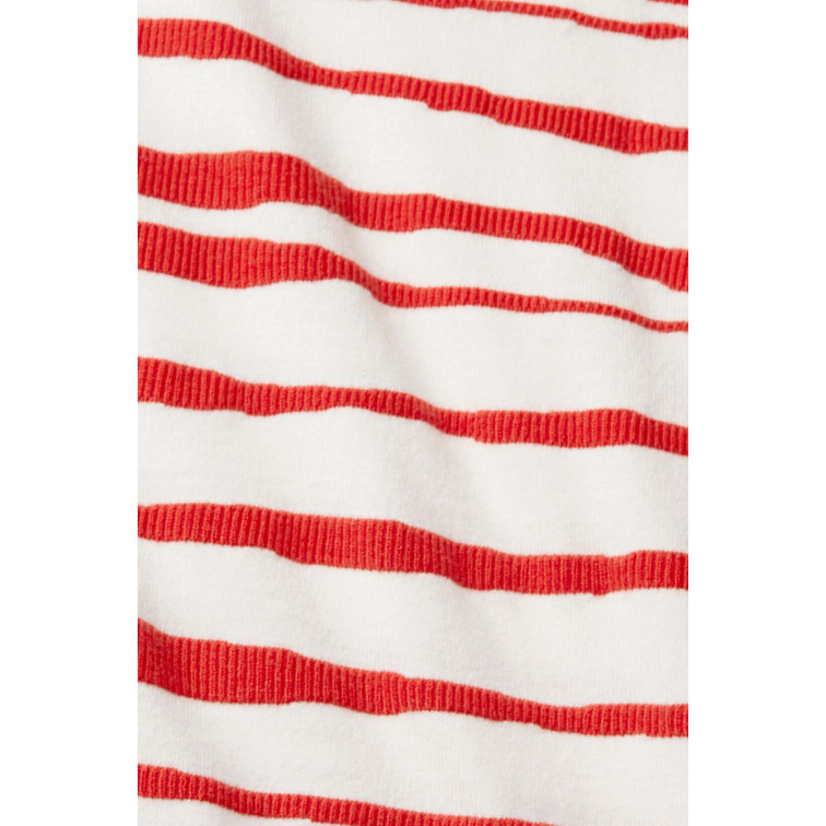 JERSEY DE RAYAS CON CUELLO ALTO MUJER ESPRIT