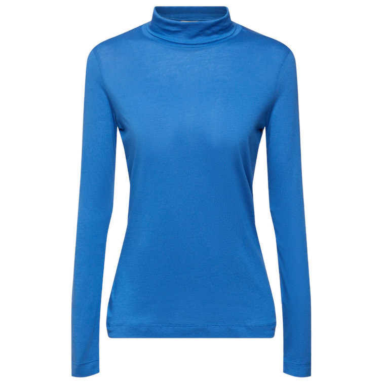CAMISETA DE MANGA LARGA CON CUELLO ALTO MUJER ESPRIT