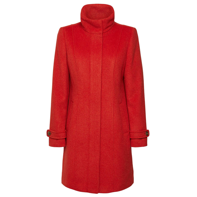 ABRIGO EN MEZCLA DE LANA RECICLADA MUJER ESPRIT