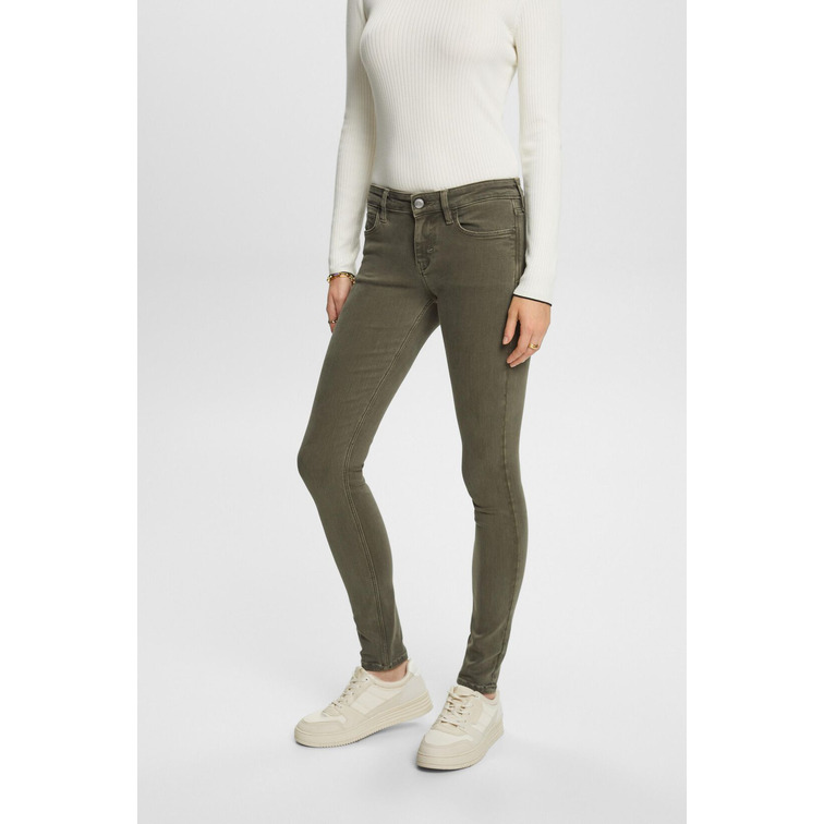 PANTALÓN SKINNY MID-RISE MUJER ESPRIT